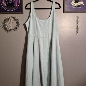 Light Blue Tank Dress